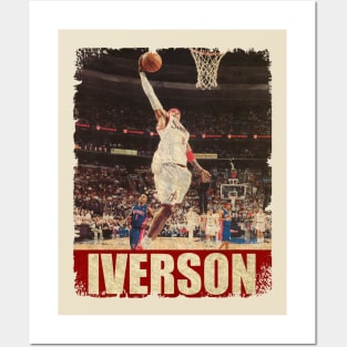 Allen Iverson - NEW RETRO STYLE Posters and Art